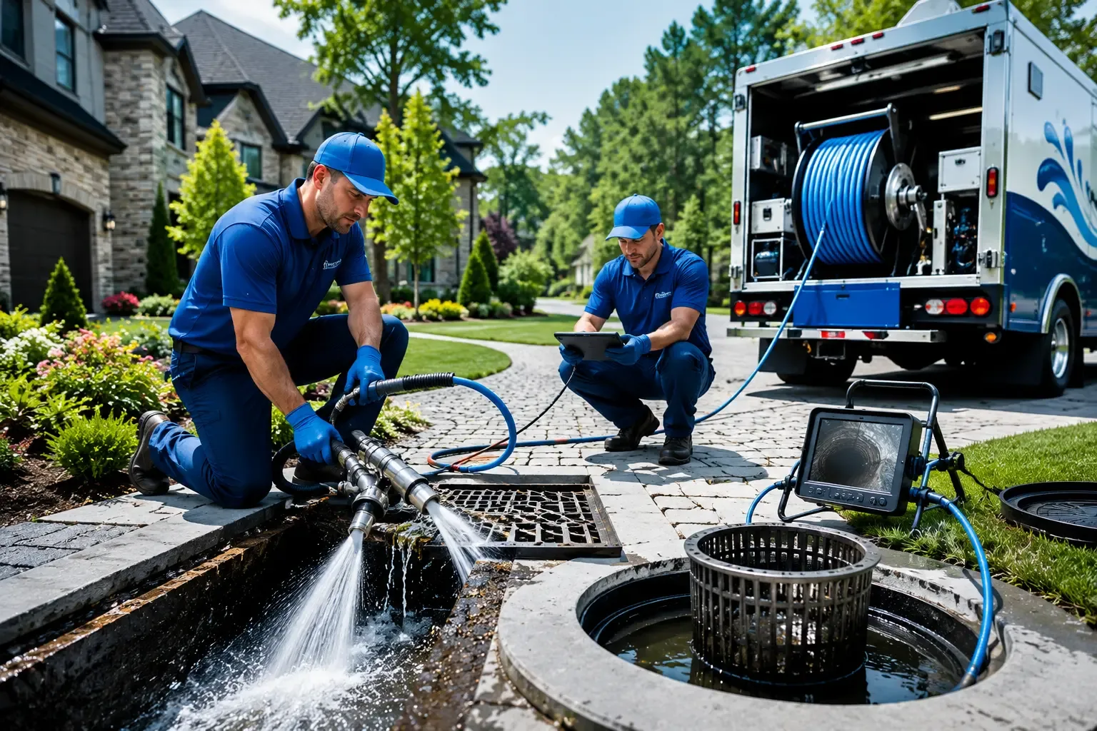 Local outdoor drain cleaning professionals in Hendersonville, NC